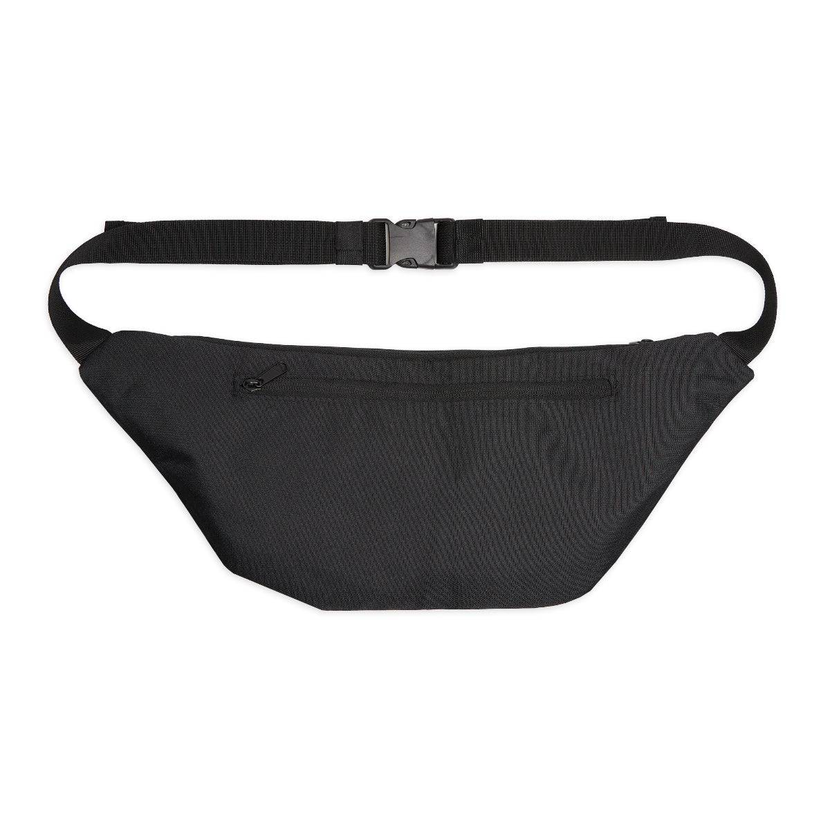 a black fanny pack