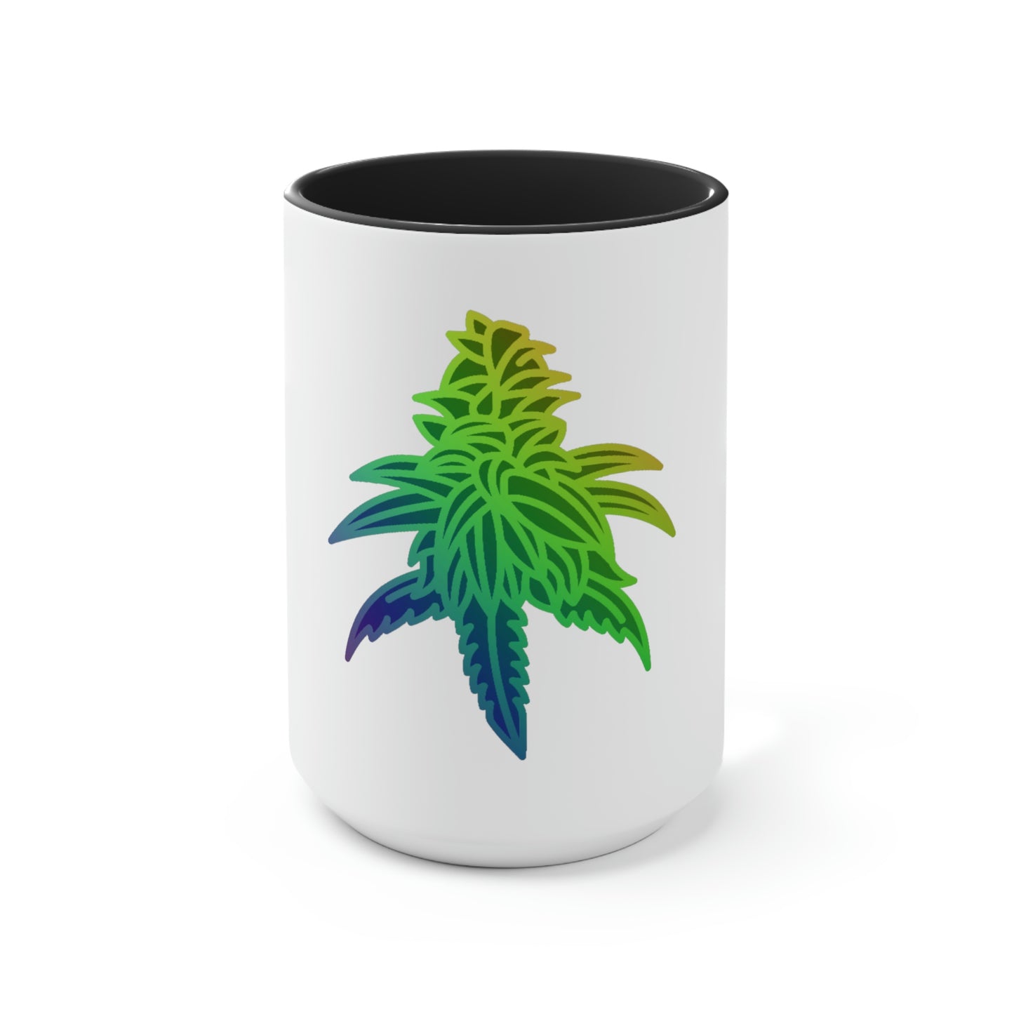 a Rainbow Sherbet Marijuana Tea Mug