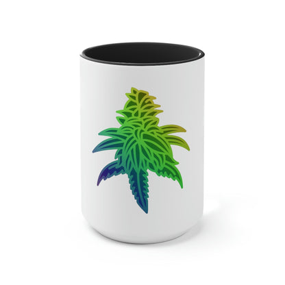 a Rainbow Sherbet Marijuana Tea Mug