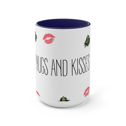 Nugs and Kisses Coffee Mug and kisses coffee mug.