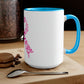 Breast Cancer Awareness 15oz Coffee Mug