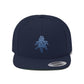 Blue Dream Snapback Hat in the navy blue color scheme with the picture of blue dream on the front center in blue