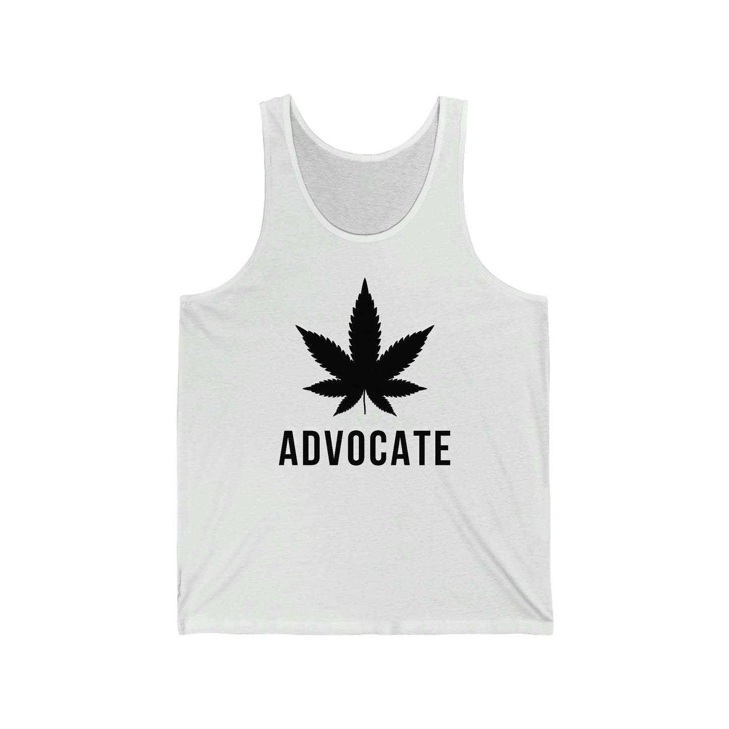 Cannabis Advocate Pot Leaf | Jersey Tank