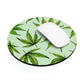 a Green Marijuana Leaves Mouse Pad.
