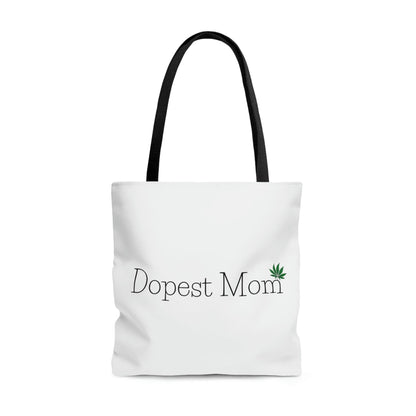 Dopest Mom Weed Tote Bag.