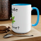 CannaBe Your Valentine Cannabis Mug with the words can i get some cbd?.