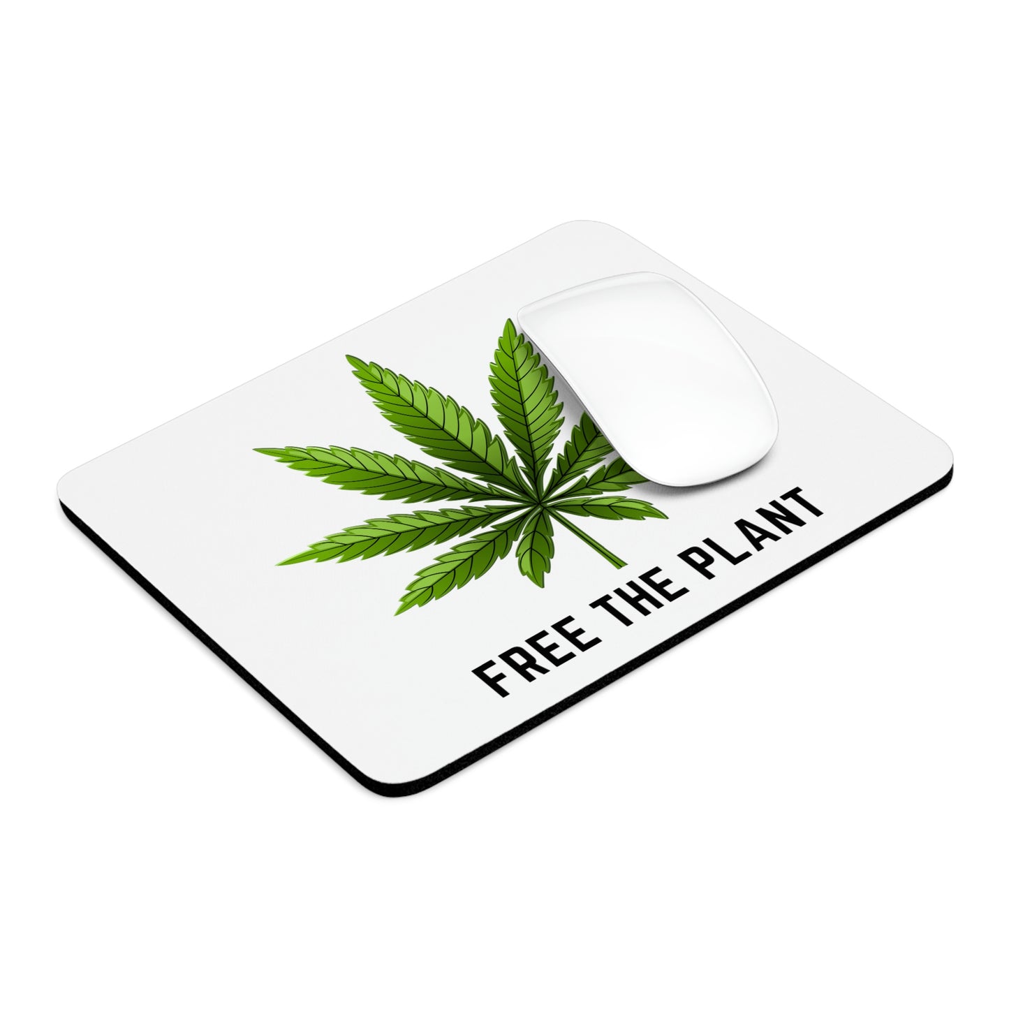 Free the Plant Weed Mouse Pad.