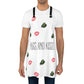 A man stands in the Cannabis Nugs and Kisses Chef's Apron