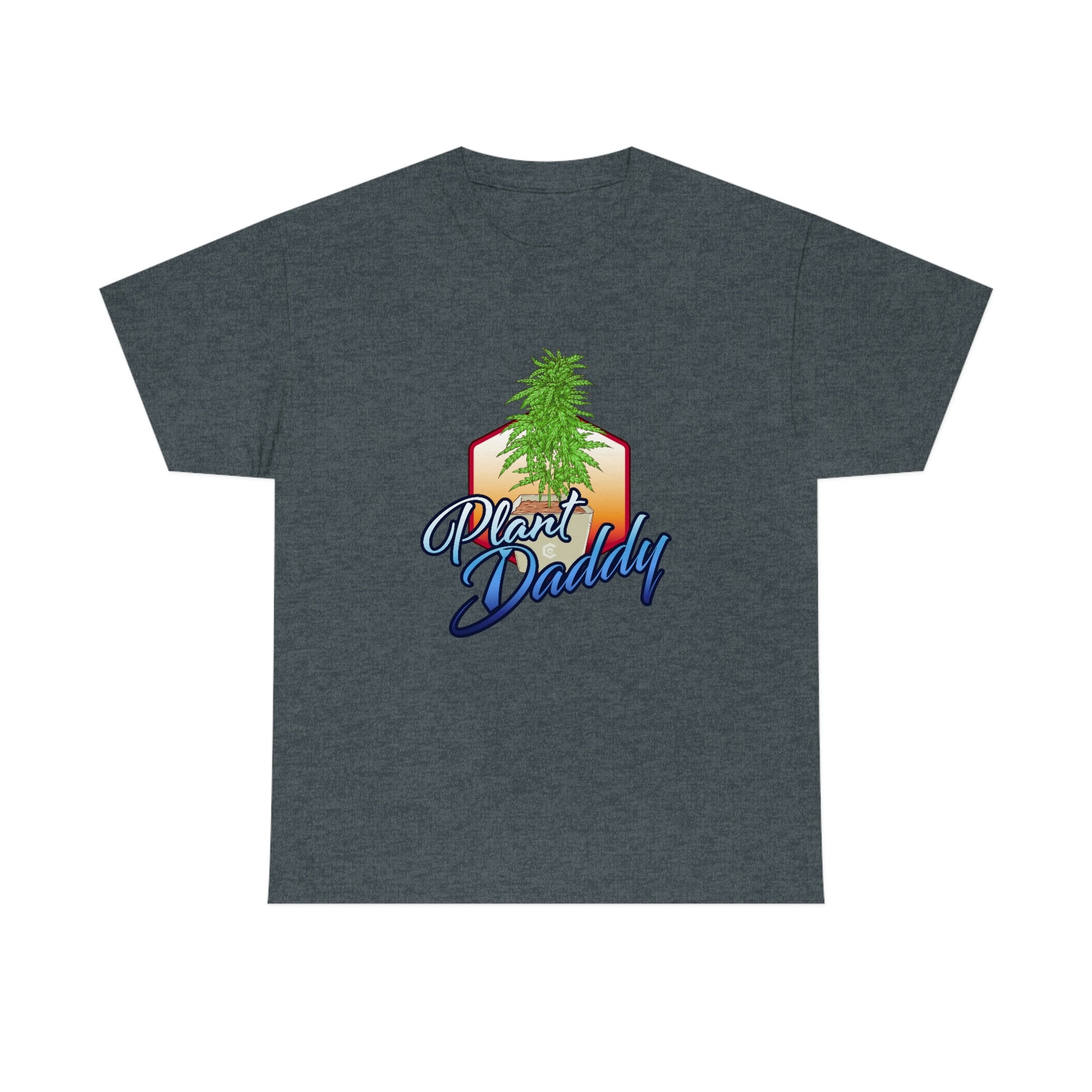 a Plant Daddy Cannabis Plant T-Shirt with the words 'best daddy' on it.