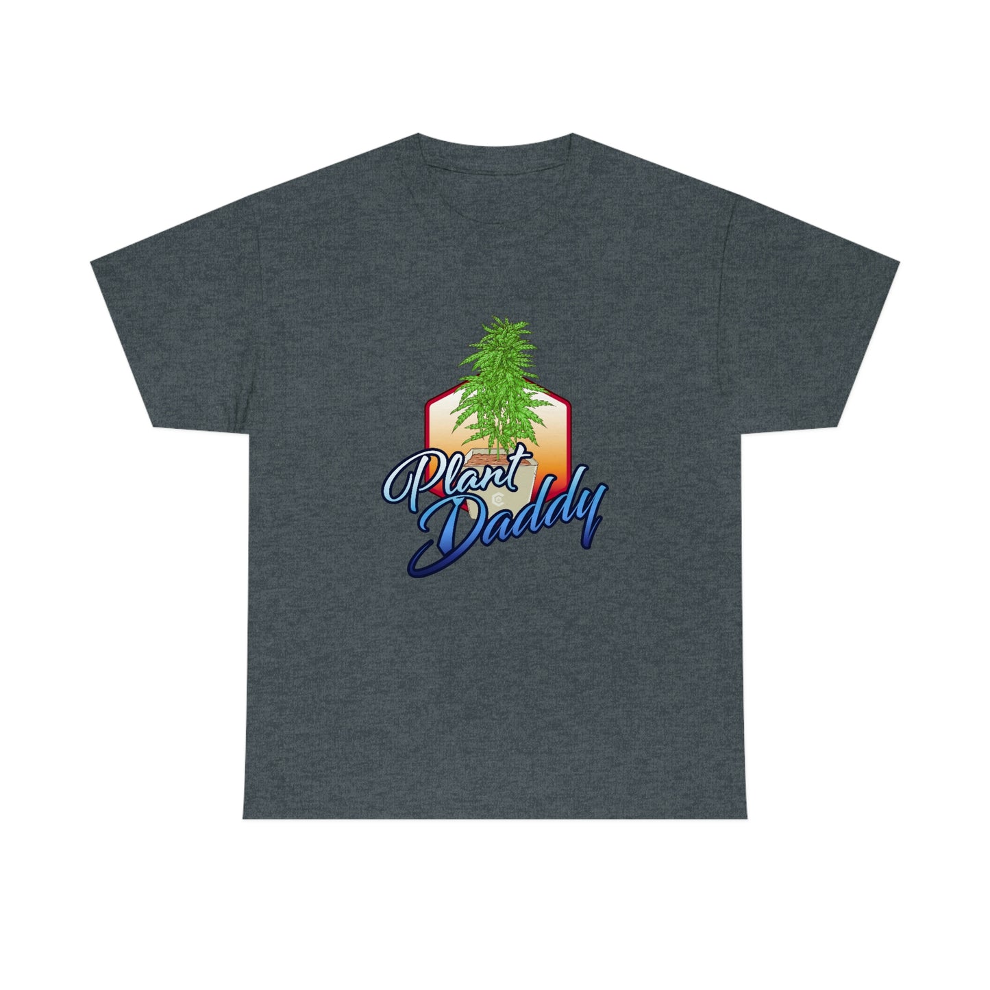 a Plant Daddy Cannabis Plant T-Shirt with the words 'best daddy' on it.