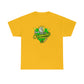 a yellow Team Hybrid Cannabis T-Shirt.