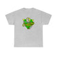 a gray Team Hybrid Cannabis T-Shirt with the word cannabis on it.