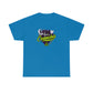 a blue Team Indica Cannabis T-Shirt with the word cannabis on it.