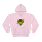 a pink hooded Team Sativa Stoner Sweatshirt with the word grandma on it.