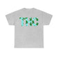 a gray Turquoise THC Tee with the word thc on it.