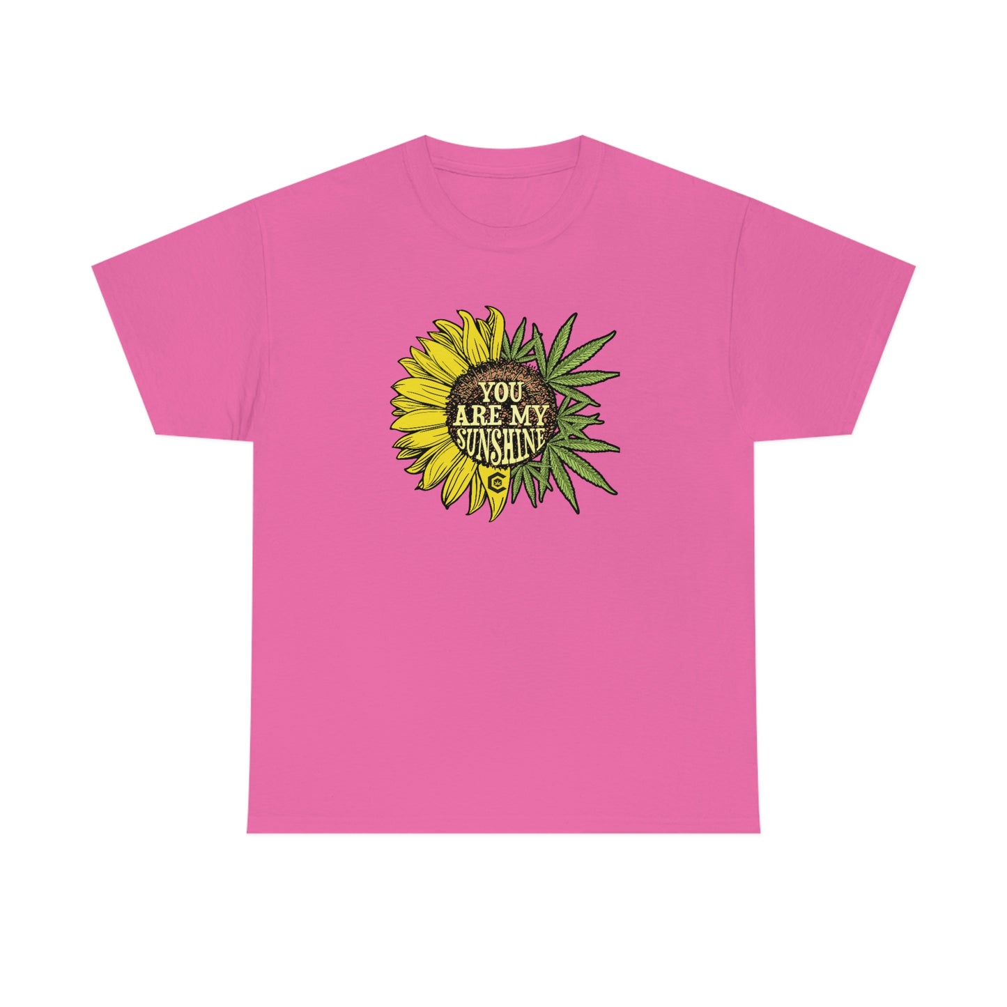 A "You Are My Sunshine Weed T-Shirt" with a sunflower on it.